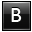 Black B icon