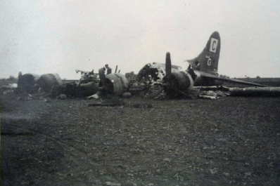 Dottie J III after crash landing